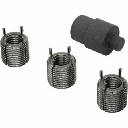 BSC PREFERRED Key-Locking Inserts with Tool Phosphate Steel M14 x 2 Thread Size 7/8-14 Tap 90699A130